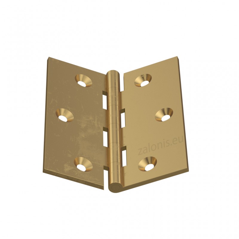 BRASS FLAT HINGE 60x50 ITALY